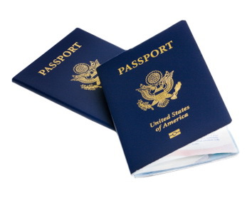 Two United States passports